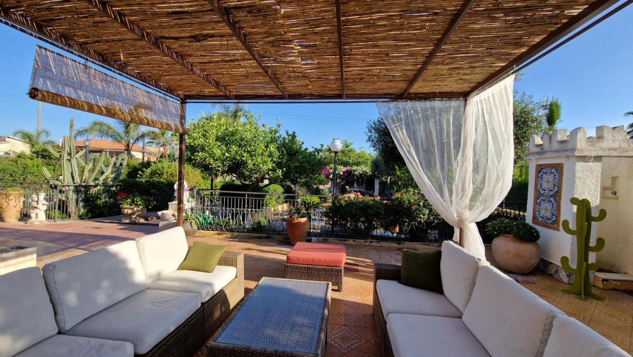 Villa Sicels - Agnone Beach - Syracuse Agnone Bagni Eksteriør billede